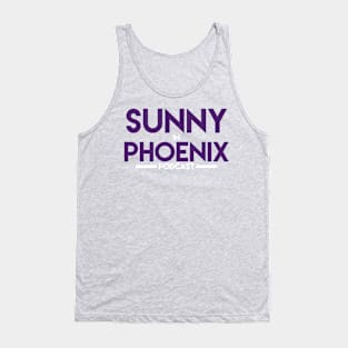 Sunny in PHX - Purple Tank Top